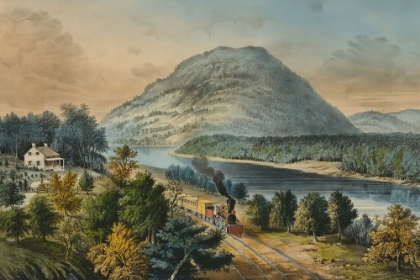 Picture of LOOKOUT MOUNTAIN|TENNESSEE AND THE CHATTANOOGA RAIL ROAD 1866