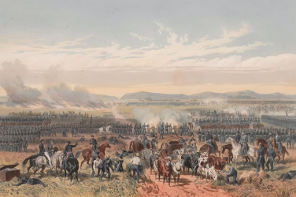 Picture of BATTLE OF PALO ALTO IN THE MEXICAN AMERICAN WAR 1847