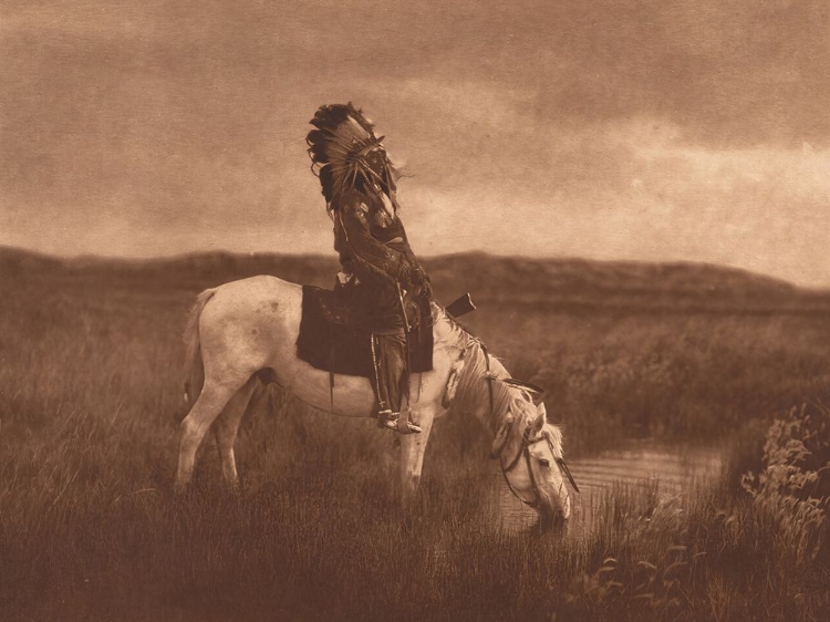 Picture of AN OASIS IN THE BAD LANDS 1907