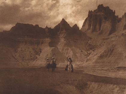 Picture of IN THE BAD LANDS 1907