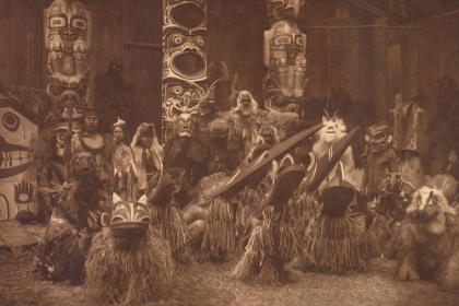 Picture of MASKED DANCERS - QAGYUHL 1914