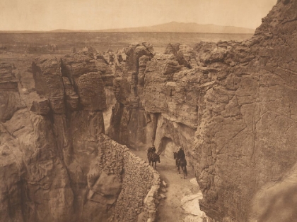 Picture of OLD TRAIL AT ACOMA 1904