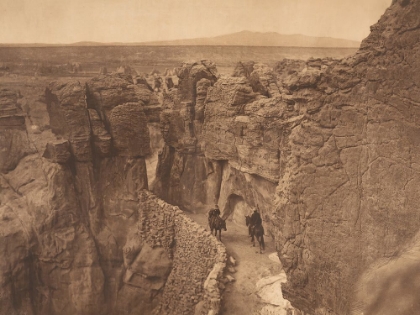 Picture of OLD TRAIL AT ACOMA 1904