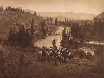 Picture of ON SPOKANE RIVER 1910