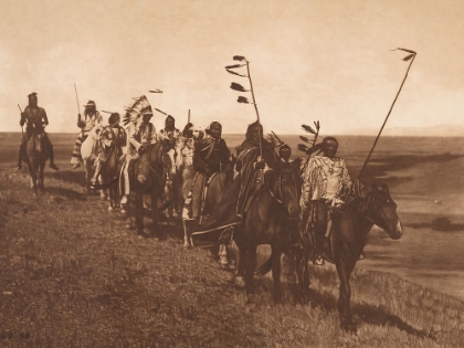 Picture of ON THE WAR PATH - ATSINA 1908
