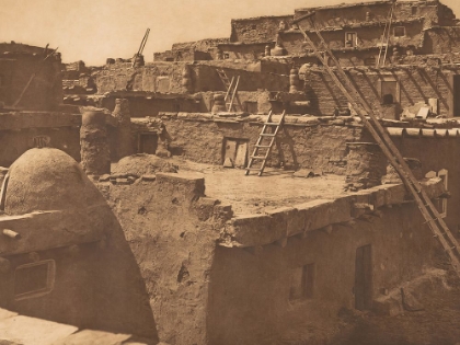 Picture of THE TERRACED HOUSES OF ZUNI 1903