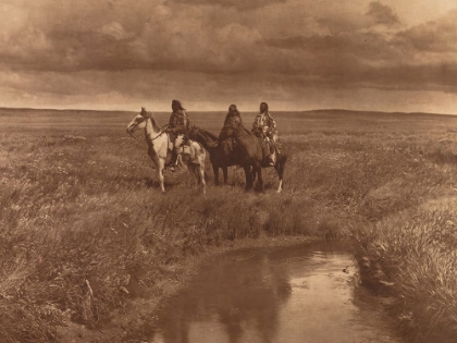 Picture of THE THREE CHIEFS - PIEGAN 1900