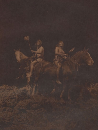 Picture of WATCHING FOR THE SIGNAL - NEZ PERCE 1910