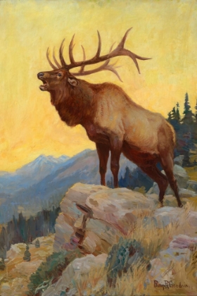 Picture of BUGLING ELK