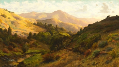 Picture of CALIFORNIA LANDSCAPE WITH COWS