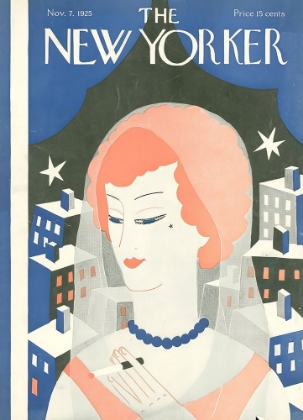 Picture of THE NEW YORKER COVER|7 NOV 1925