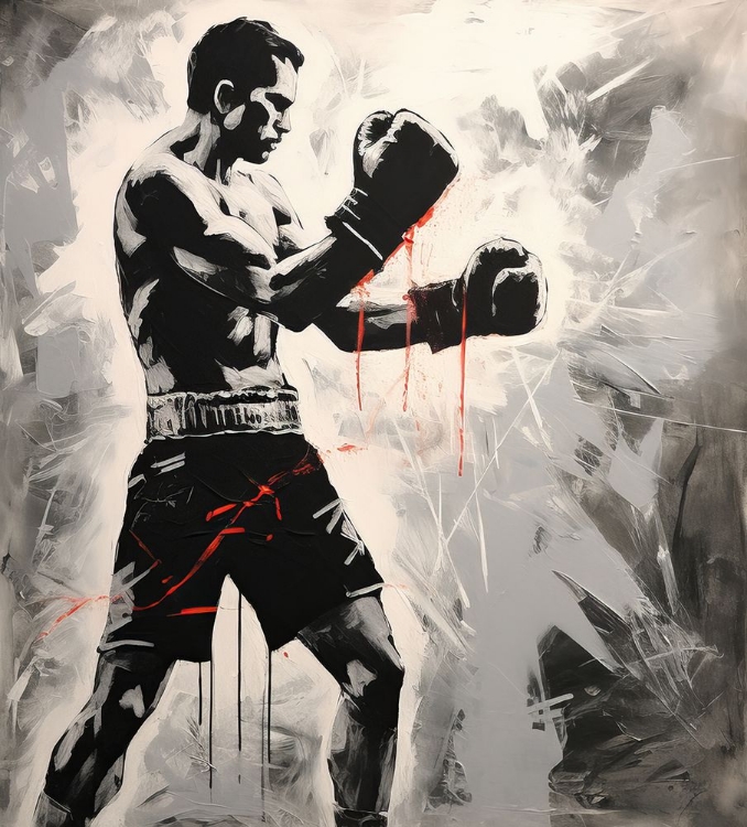 Picture of BOXING BRUSHSTROKES 1