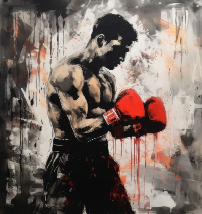 Picture of BOXING BRUSHSTROKES 2
