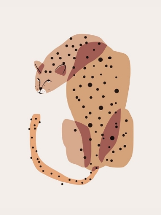 Picture of ABSTRACT SHAPES LEOPARD