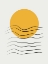 Picture of MINIMALIST SUN AND OCEAN
