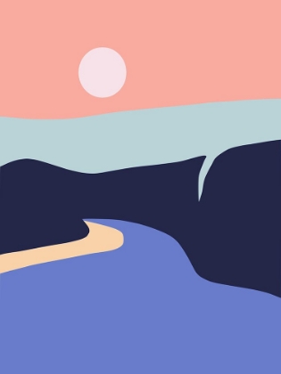 Picture of MINIMALIST COASTAL LAGOON