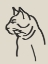 Picture of LINE ART CAT DRAWING