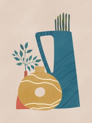 Picture of STILL LIFE WITH DOUGHNUT VASE