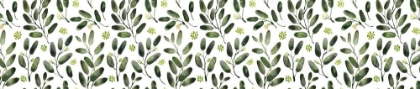 Picture of LISA WATERCOLOR SEEDED EUCALYPTUS PATTERN