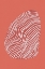 Picture of LINE ART CONFINED IN SPACE-RED