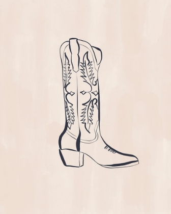 Picture of COWBOY BOOTS BY IVY GREEN ILLUSTRATIONS