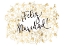 Picture of FELIZ NAVIDAD WITH GOLDEN FLOWERS