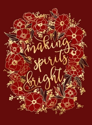 Picture of MAKING SPIRITS BRIGHT - RED