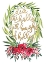Picture of FLORAL WREATH DECK THE HALLS