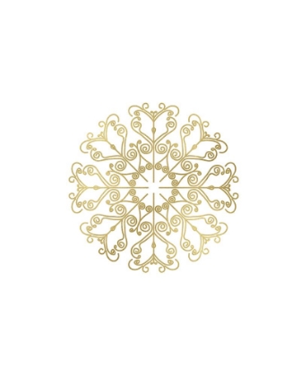 Picture of GOLD LACE SNOWFLAKE (1)