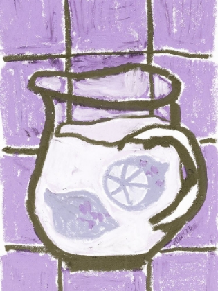 Picture of JUG OF LEMONADE VIOLET