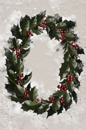 Picture of ANTIQUE HOLLY WREATH