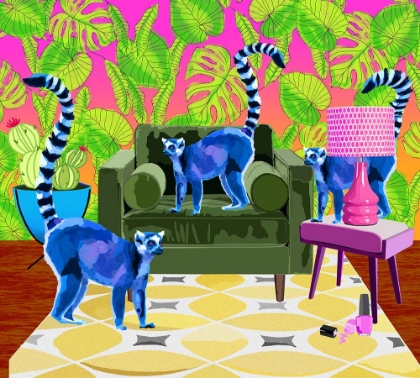 Picture of LEMURS IN THE HOUSE