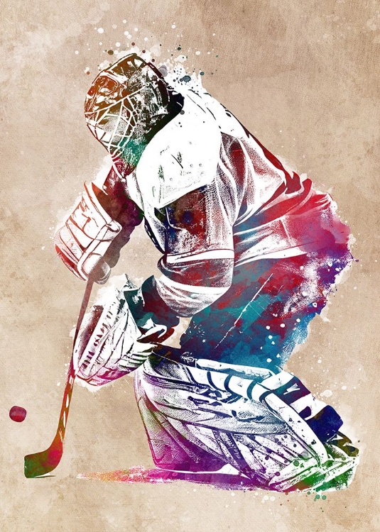 Picture of HOCKEY PLAYER #HOCKEY #SPORT