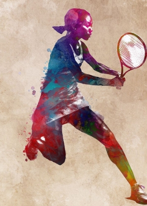 Picture of TENNIS PLAYER SPORT ART #TENNIS #SPORT