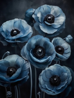 Picture of BLUE FLOWERS 3
