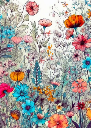 Picture of MEADOW FLOWERS 29