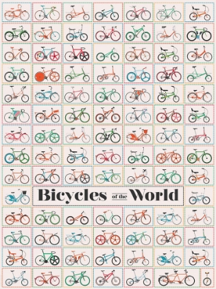 Picture of 18X24 BICYCLES OF THE WORLD
