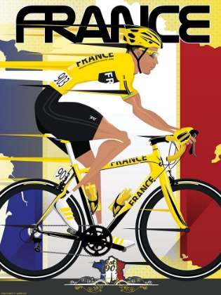 Picture of TOUR DE FRANCE YELLOW JERSEY