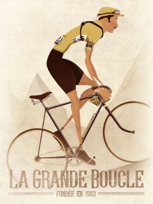 Picture of VINTAGE STYLE TOUR DE FRANCE GRAND TOUR CYCLING RACE