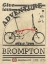 Picture of BROMPTON BICYCLE VINTAGE STYLE ADVERT