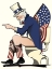Picture of UNCLE SAM ON THE TOILET