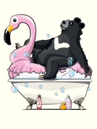 Picture of ASAIN BEAR IN THE BATH