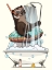 Picture of SPECTACLED BEAR IN THE SHOWER