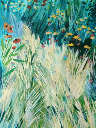 Picture of OCTOBER GRASSES 12X16