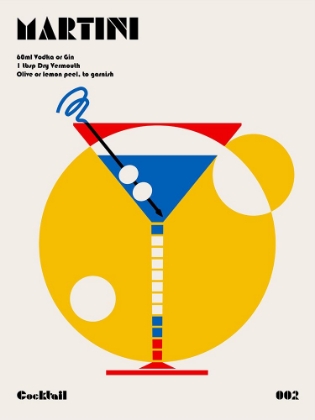 Picture of MARTINI BAUHAUS COCKTAIL