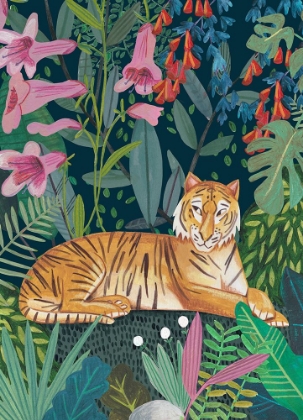 Picture of TIGER IN THE JUNGLE