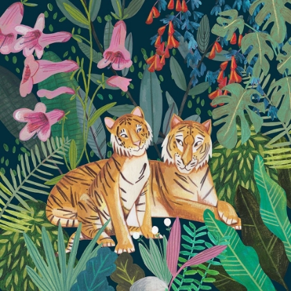 Picture of TIGERS IN THE JUNGLE
