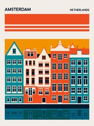 Picture of AMSTERDAM TRAVEL POSTER