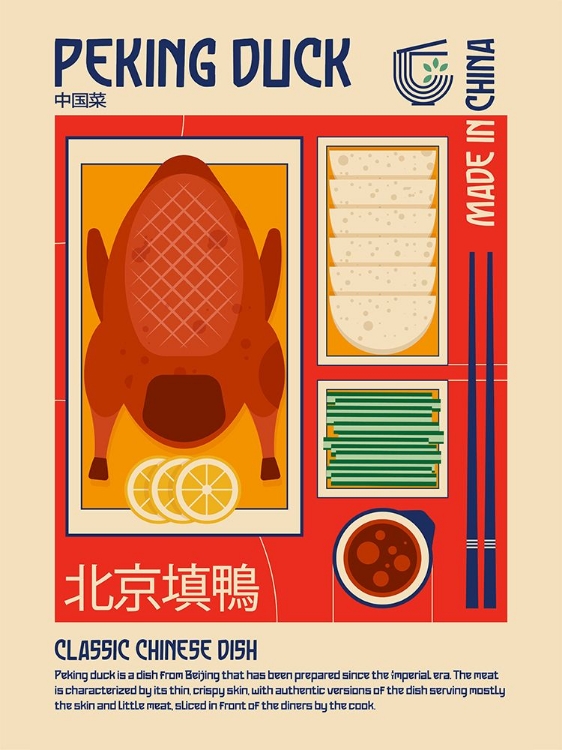 Picture of PEKING DUCK JAPANESE FOOD PRINT