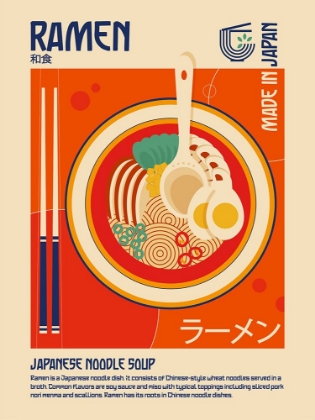 Picture of RAMEN JAPANESE FOOD PRINT